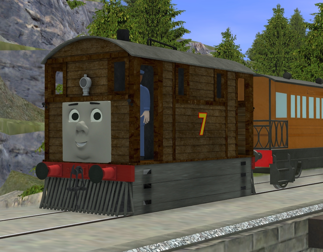 thomas adventures toby