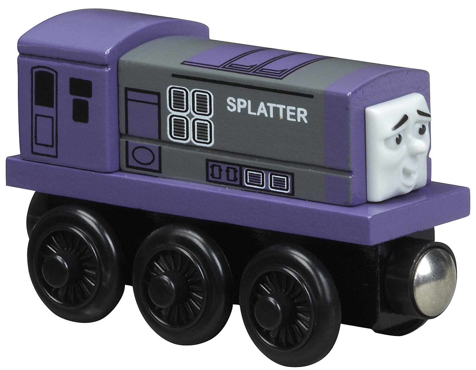 splatter and dodge wooden railway