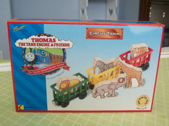 thomas and friends wooden railway circus train