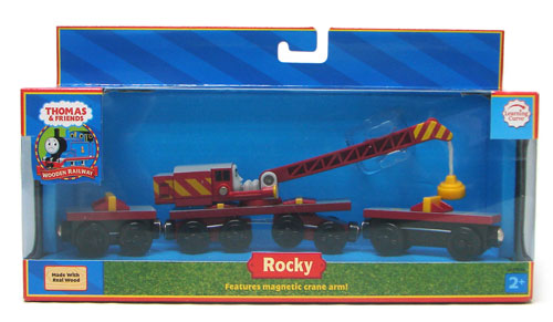 thomas and friends wooden railway rocky