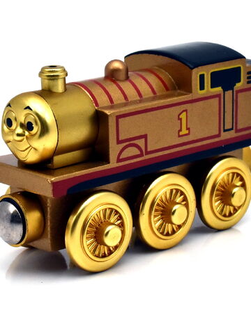 gold thomas the tank engine