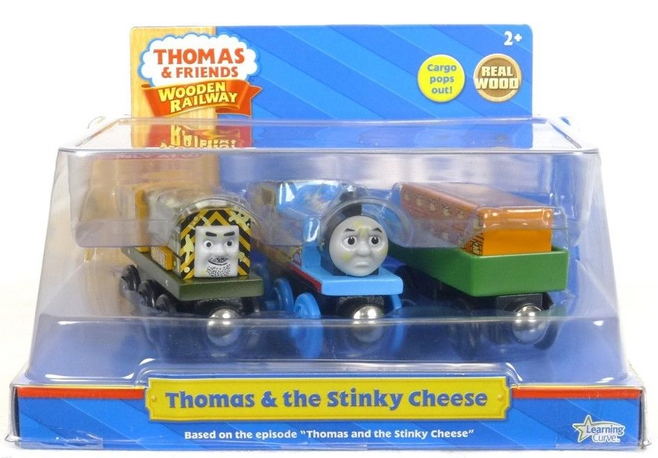 trackmaster thomas and the stinky cheese