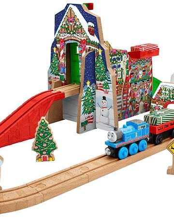 thomas wooden railway christmas