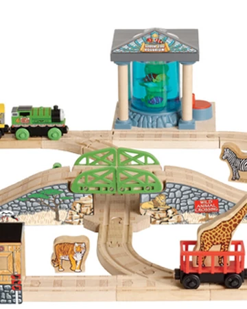zoo train set