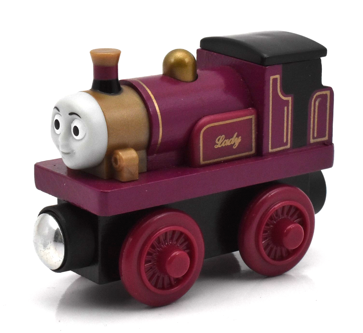 wooden railway lady