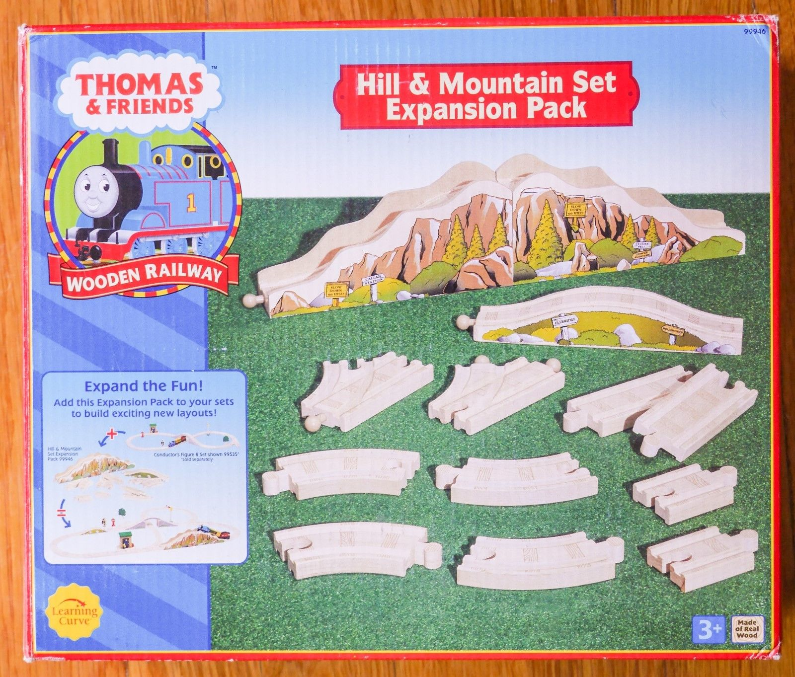 wooden railway expansion pack