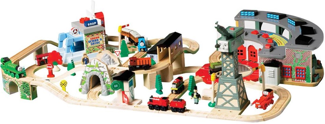 thomas the train wooden track set