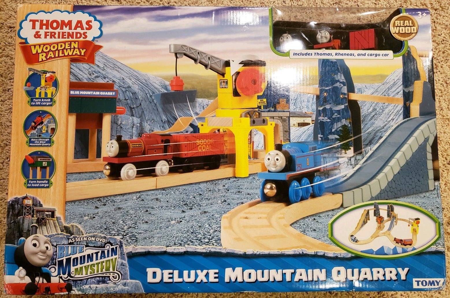 thomas and friends blue mountain quarry set