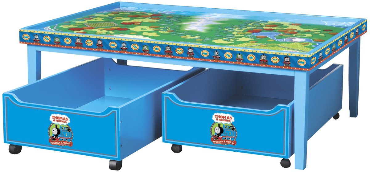 thomas train table with drawer