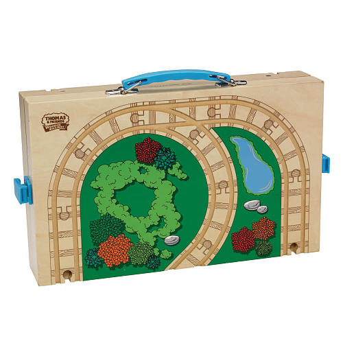thomas the train carrying case wooden