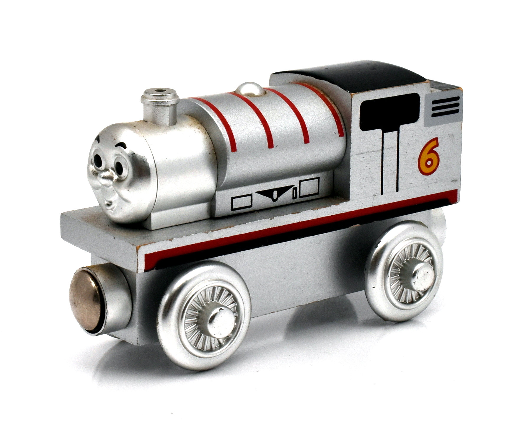 silver thomas the tank engine