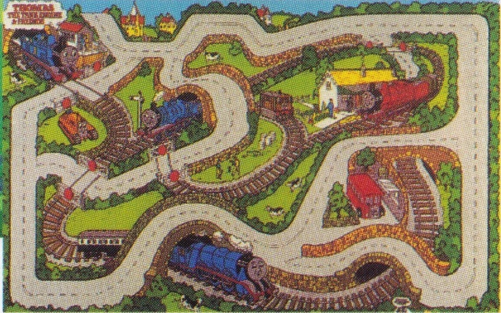thomas playmat