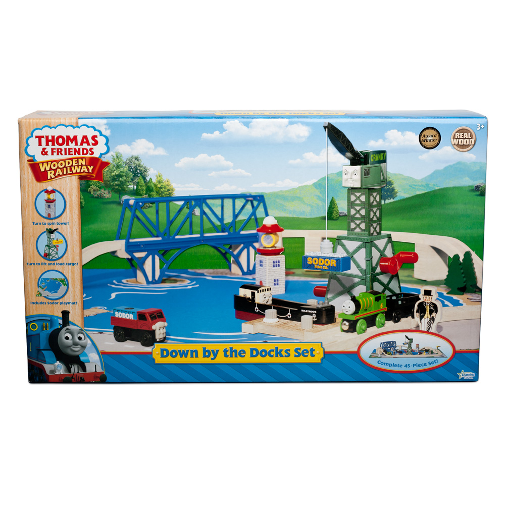 brendam docks wooden railway