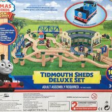 thomas the train tidmouth sheds deluxe set