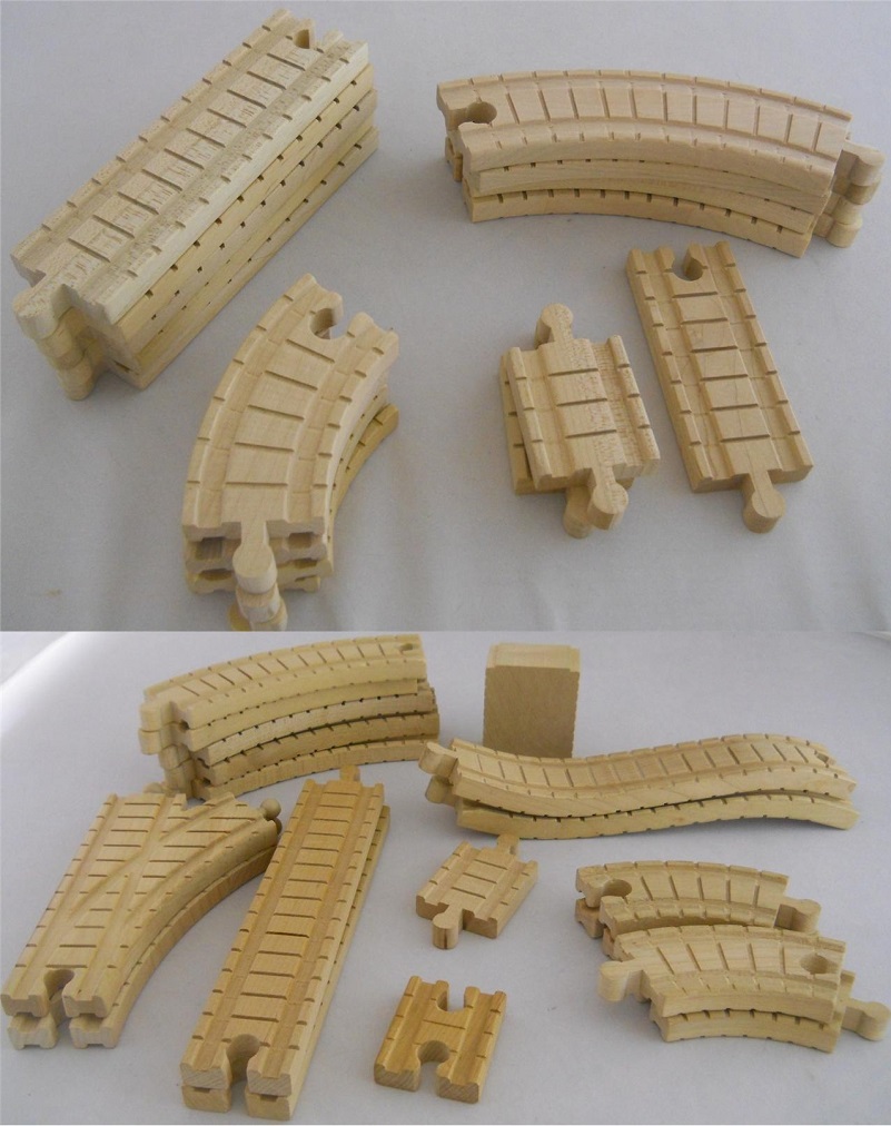 thomas the train wooden track pieces