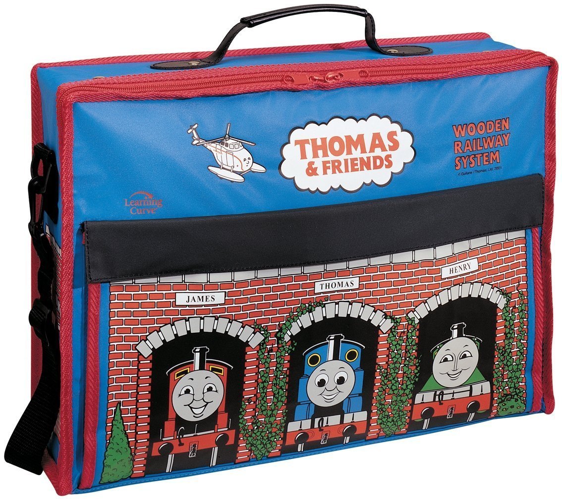 thomas the train carrying case wooden