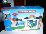 sodor engine wash wooden