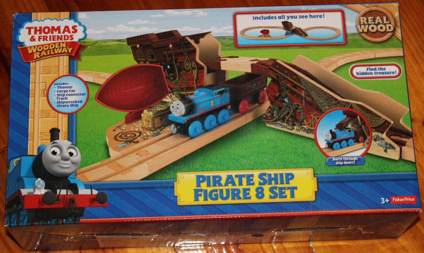 thomas pirate ship figure 8 set