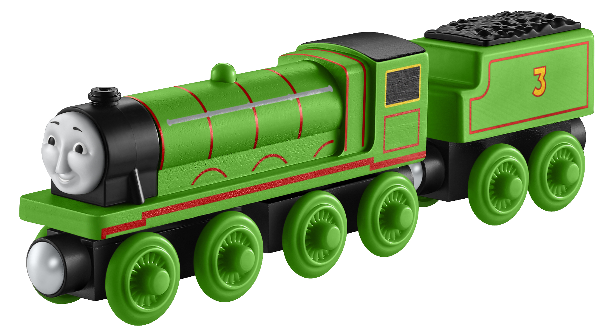 henry wooden train