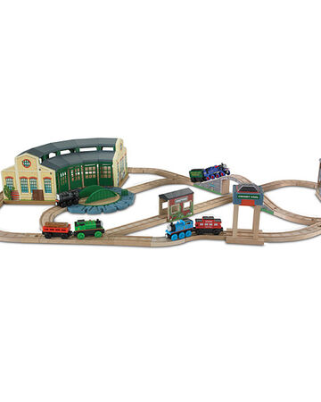 thomas the tank engine wooden train set