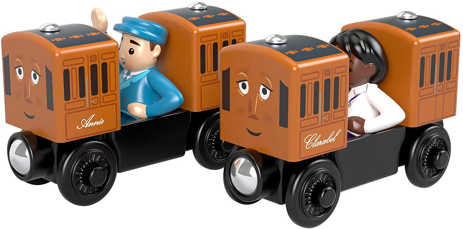 annie and clarabel wooden railway
