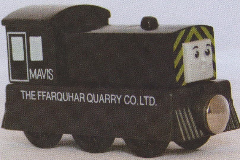 wooden railway mavis