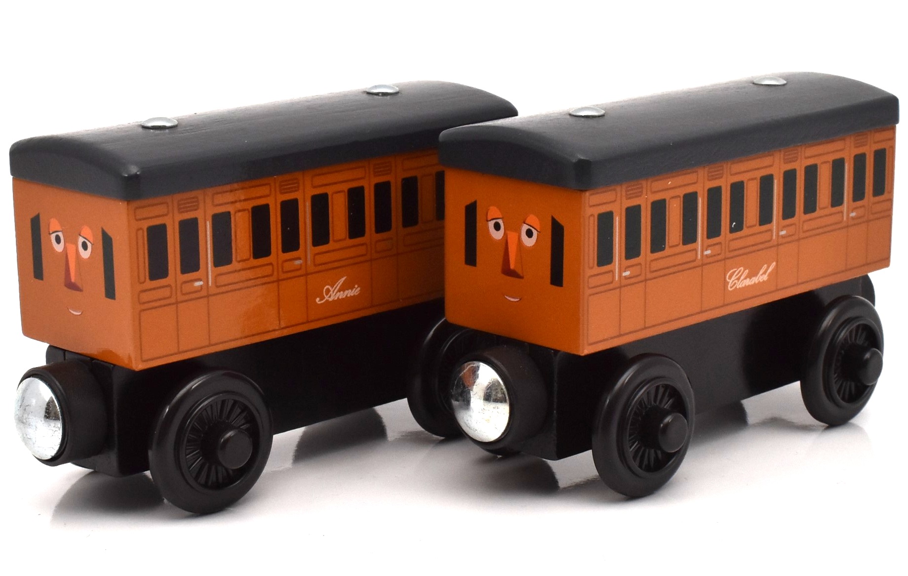 thomas and friends wooden railway annie and clarabel