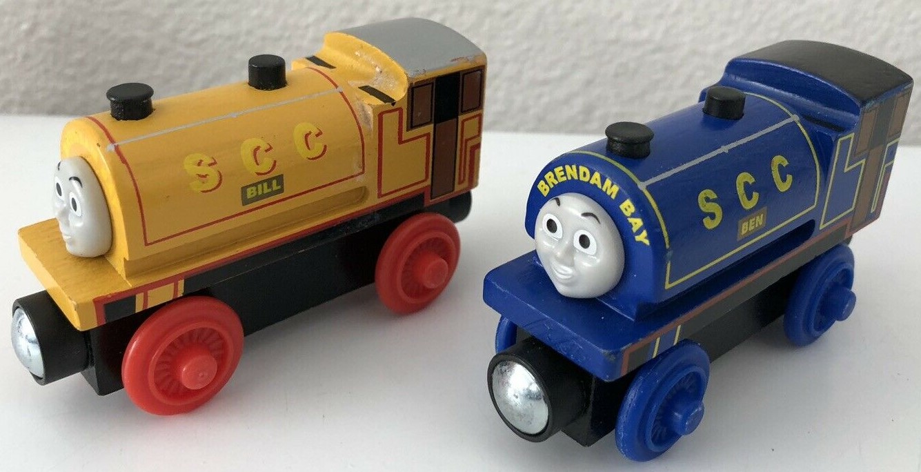 wooden railway bill and ben