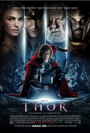 Image result for thor 2011 poster horizontal