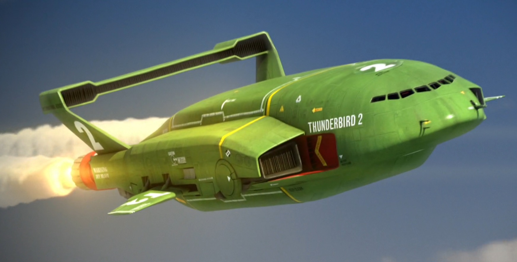 thunderbird 2 electronic playset