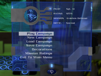 Campaign Start Screen