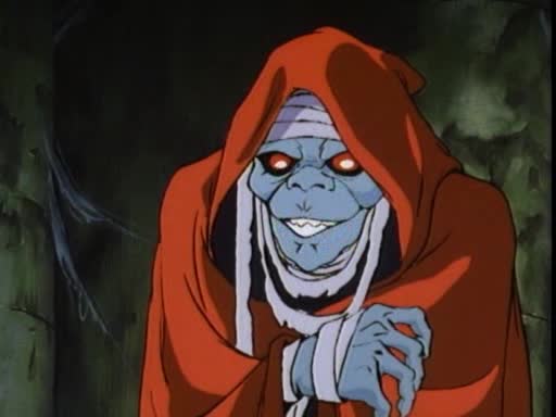 Thundercats Mumra Mum ra mummy villan bad guy omens spirit of evil Pyramid guy