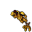 The Golden Outfit Display (Boots)