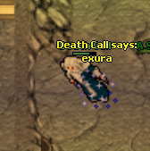 Exura in low hp