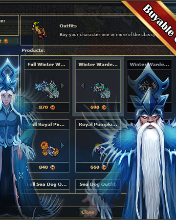 Winter Warden Outfits Tibiawiki Fandom