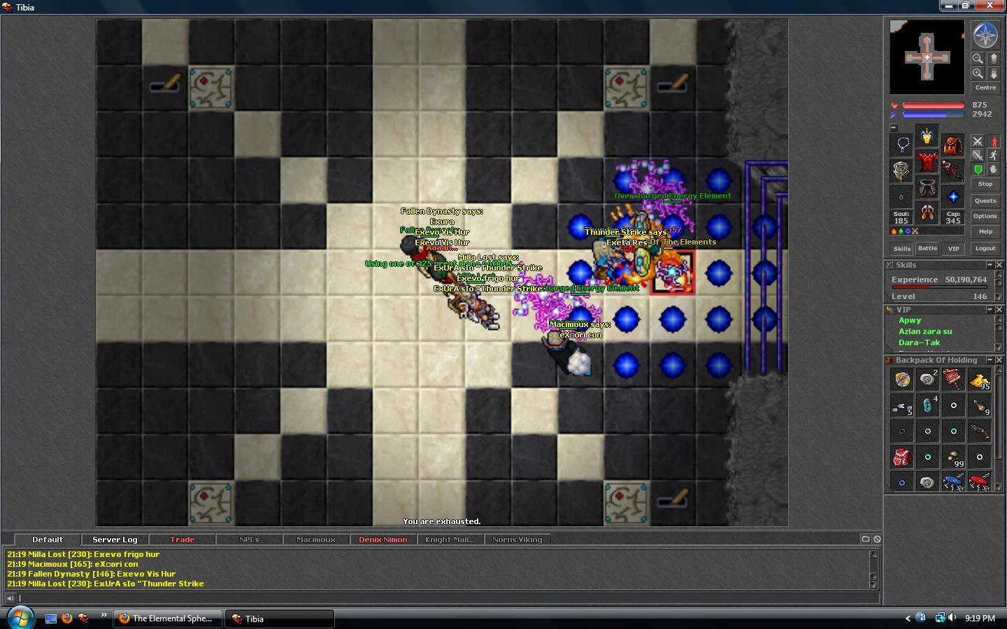 Elemental Spheres Quest TibiaWiki FANDOM powered by Wikia