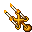 Lit Candelabrum