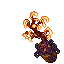 Curly Hortensis Lamp (Lit)