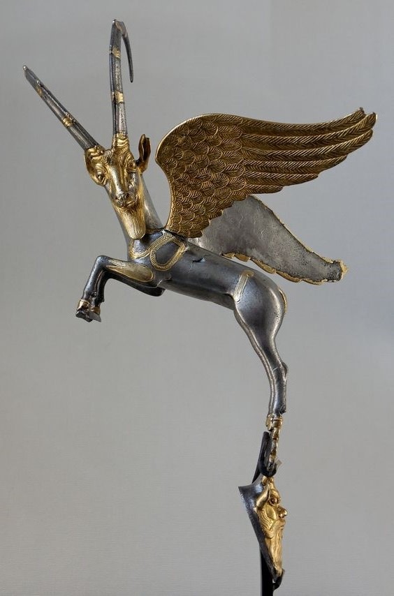 Winged ibex