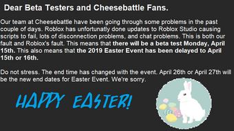 Roblox Events 2019 Easter