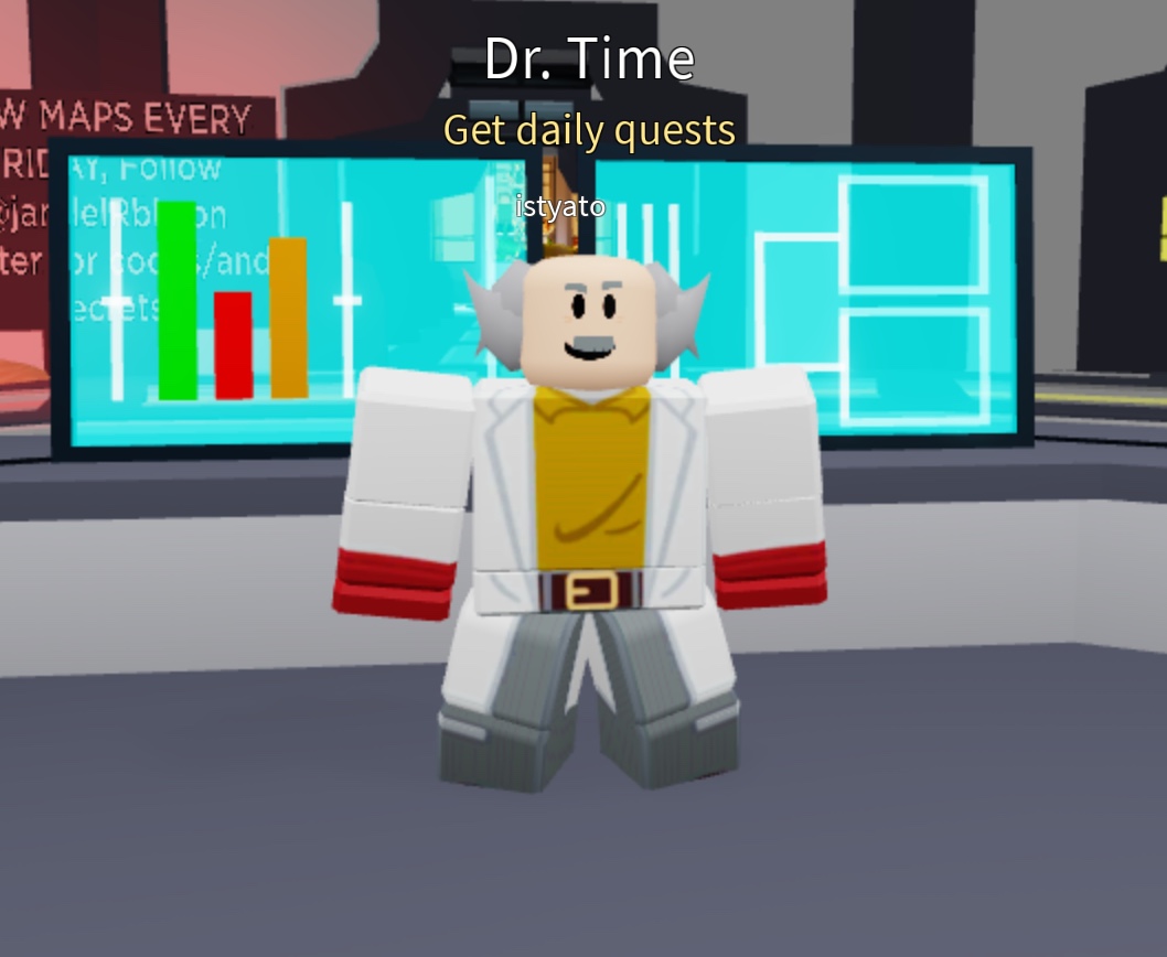 Dr Time Time Travel Adventures Roblox Wiki Fandom - doctor character roblox