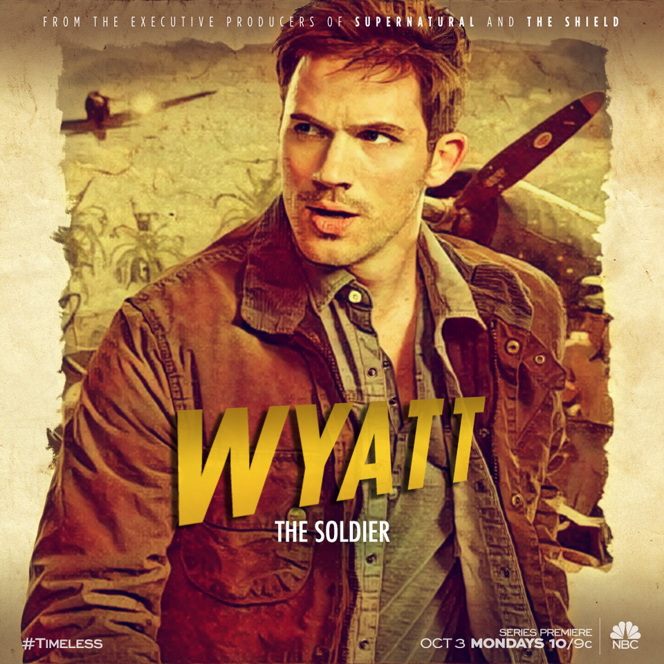 wyatt logan timeless wikia fandom powered by wikia time less