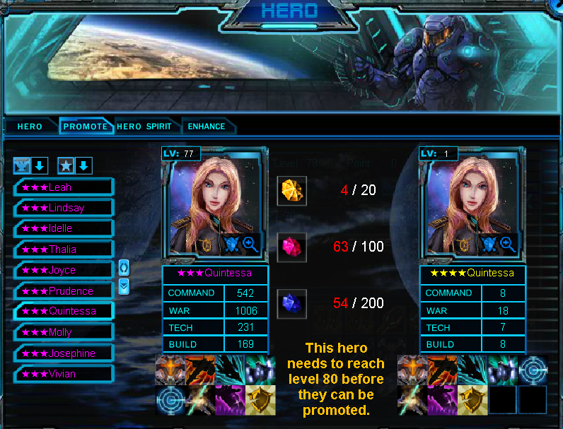 Promoting Hero