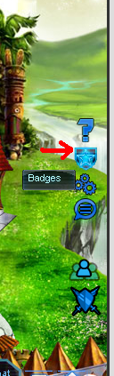 Badges tab