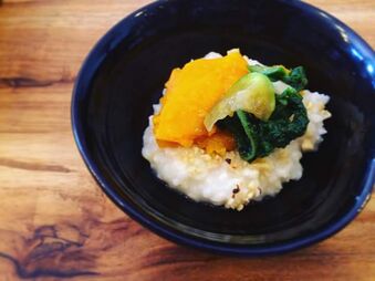 Pumpkin sedok and leafs