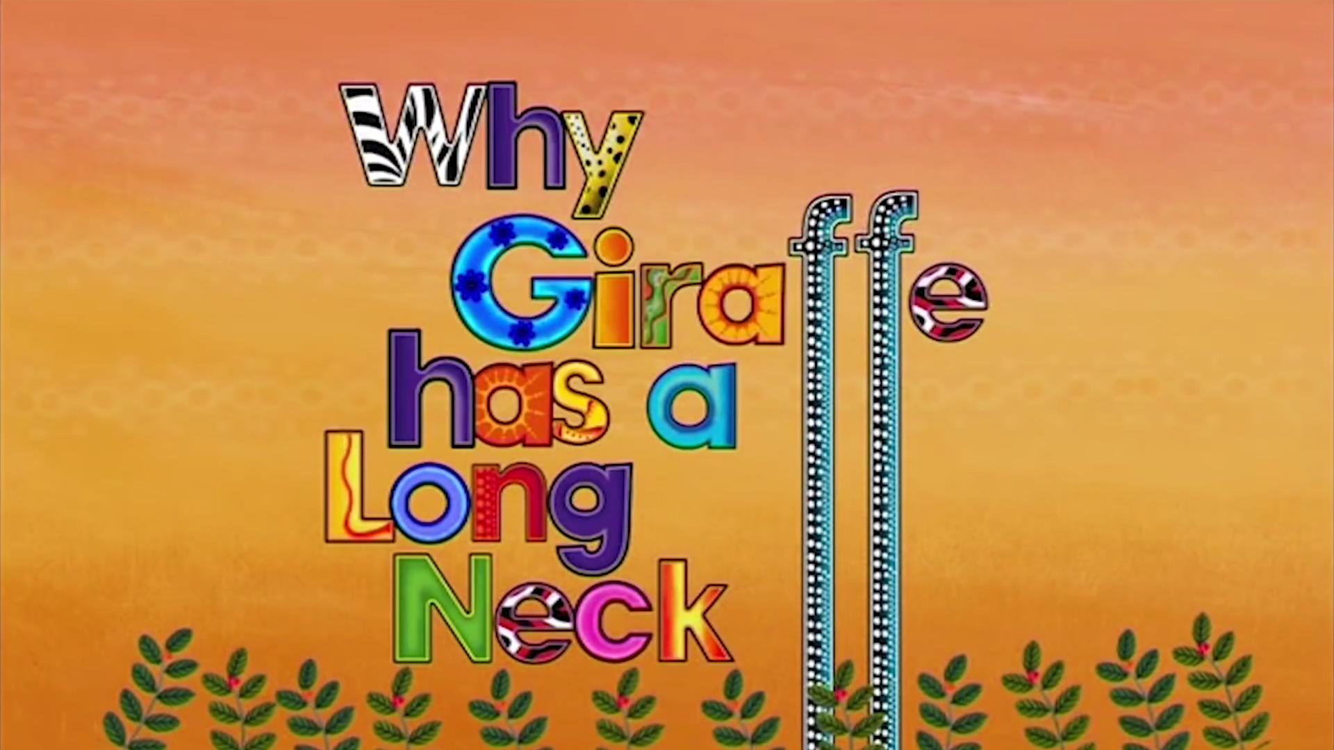 Why Giraffe Has a Long Neck | Tinga tinga tales Wiki | Fandom