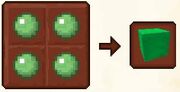 Congealed Green Slime Crafting