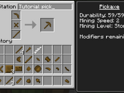 Pickaxe Tinkers Construct Wiki Fandom