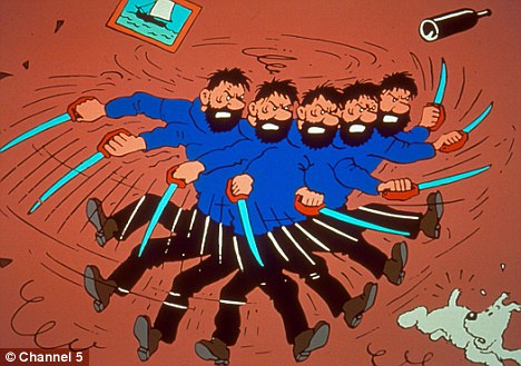 Image result for image tintin captain haddock