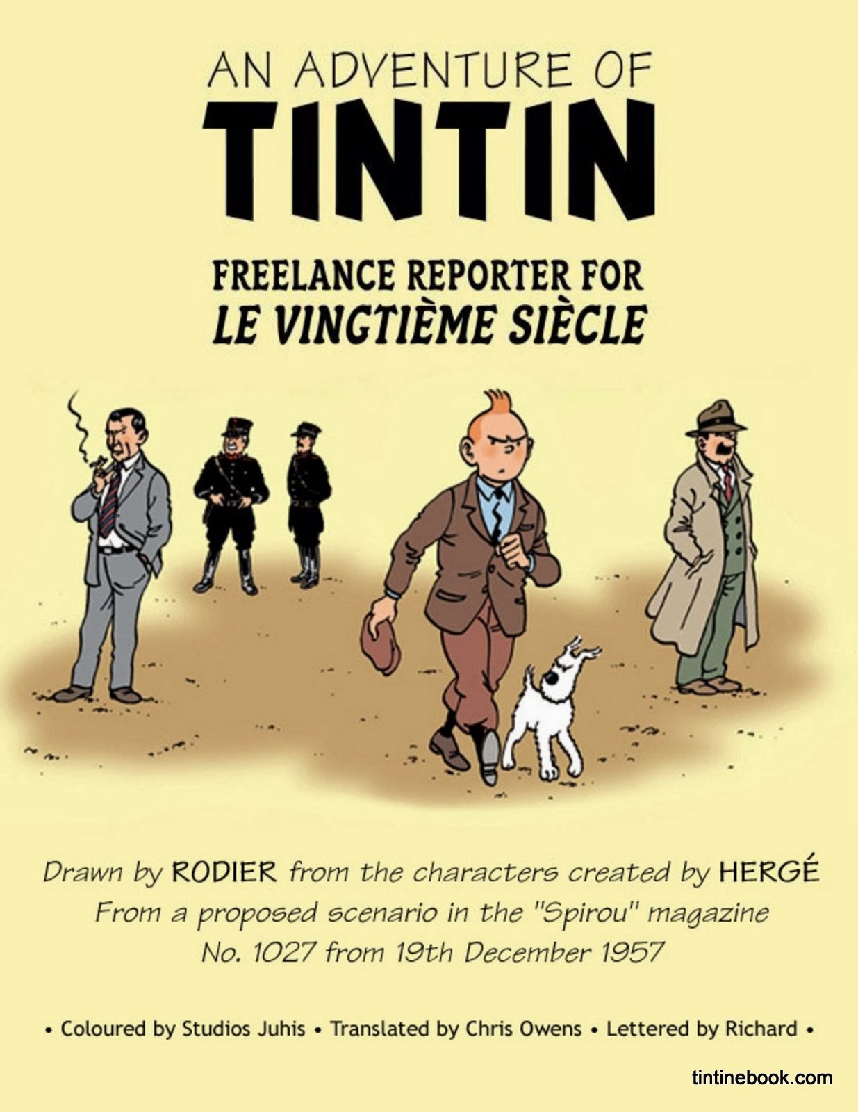 Tintin, Freelance Reporter | Tintin Wiki | FANDOM powered by Wikia
